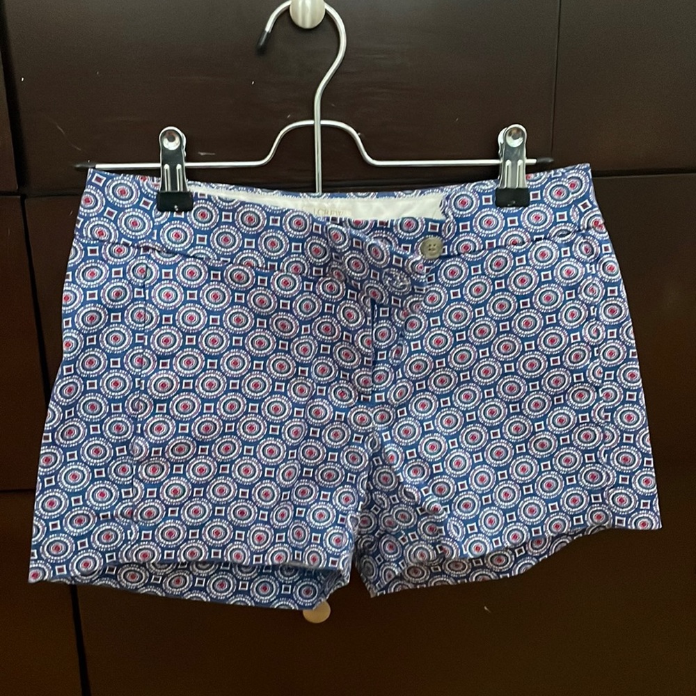 I crew stretch chino shorts